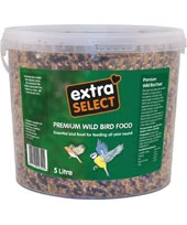Extra Select Premium Wild Bird Food Bucket 5Ltr
