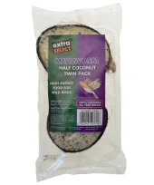 Extra Select Mealworm Filled Coconuts 2 Pack