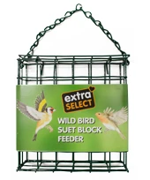 Extra Select Wild Bird Suet Block Feeder