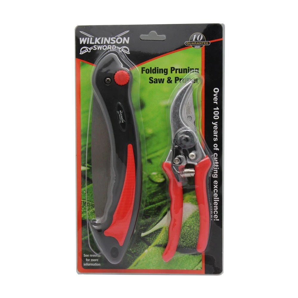 Wilkinson Sword Folding Pruner Saw & Pruner Set 1111295wg 1 Wilkinson Sword Folding Pruner Saw & Pruner Set 1111295wg