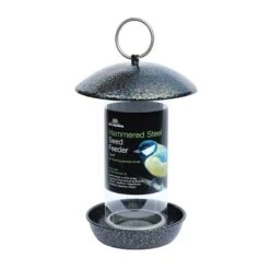 Tom Chambers View Larger Hammered Steel Seed Feeder 2 Port