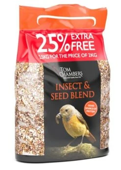 Tom Chambers Insect And Seed Blend 2kg + 25%