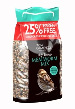 Tom Chambers High Energy Mealworm Mix 2kg + 25%