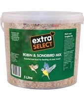 Extra Select Robin & Songbird Bucket 5ltr