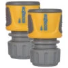 HOZELOCK 2070 HOSE END CONNECTOR TWIN PACK