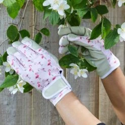 Briers Flamboya Flamingo Smart Gardeners Gloves M8