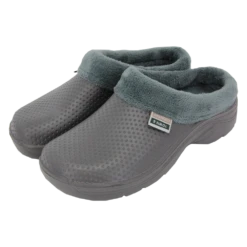 Town & Country Fleecy Cloggies Charcoal