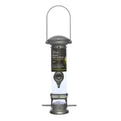 Tom Chambers Pewter Flick ‘n’ Click Seed Feeder CS102