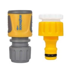 Hozelock 2071 Threaded Tap Connector & Standard Soft Touch Hose Connector