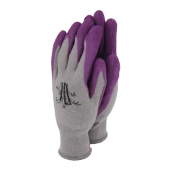 Town & Country Weedmaster Bamboo Gloves Grape